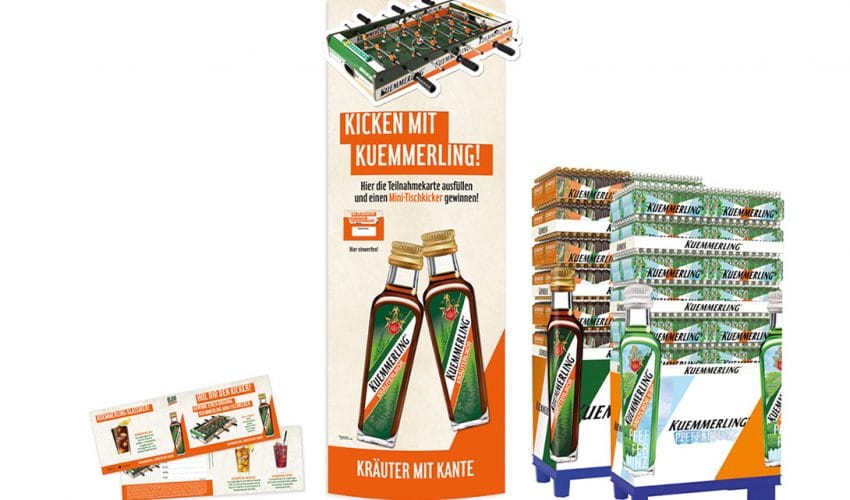 Kümmerling, display, POS-Aktion, Verlosung