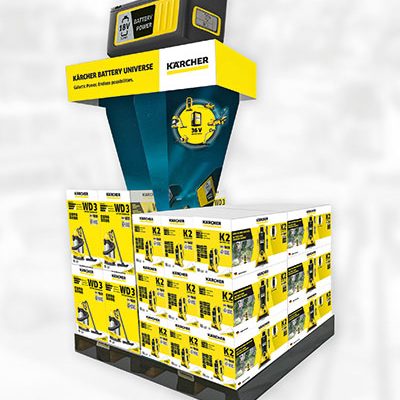 kaerchrbattery kaercher display