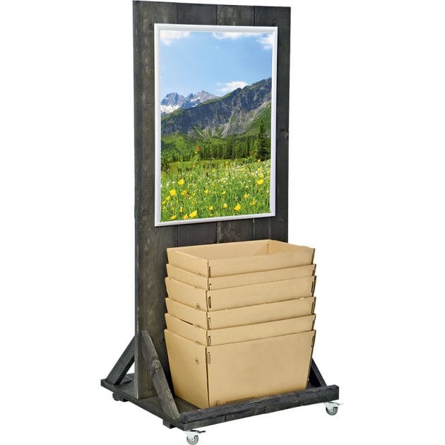 Update Vintage Präsentationsdisplay