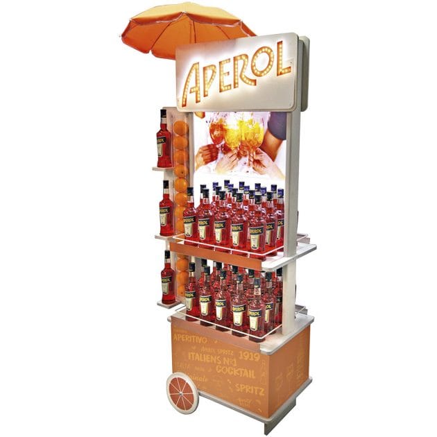 Kleinserie warentragend, Aperol Eiswagen