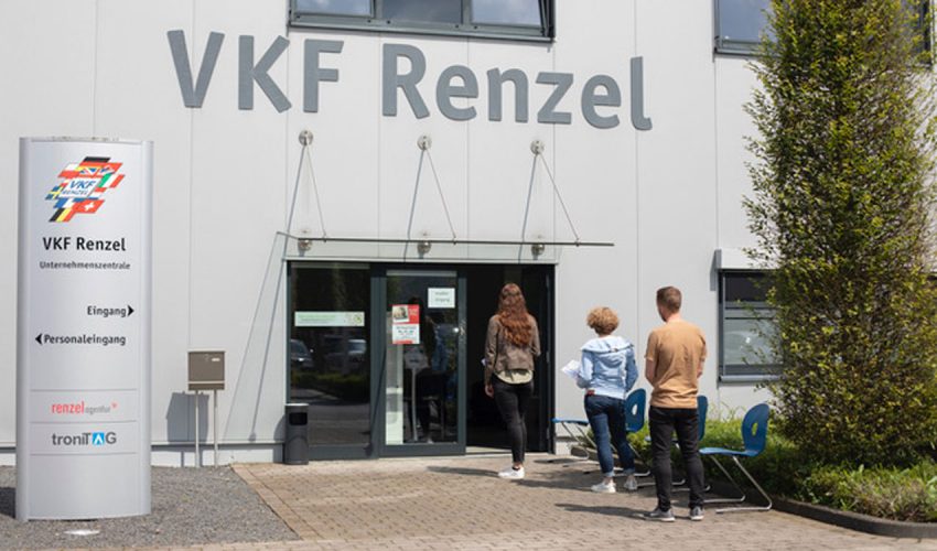 VKF Renzel startet Impfung im Betrieb