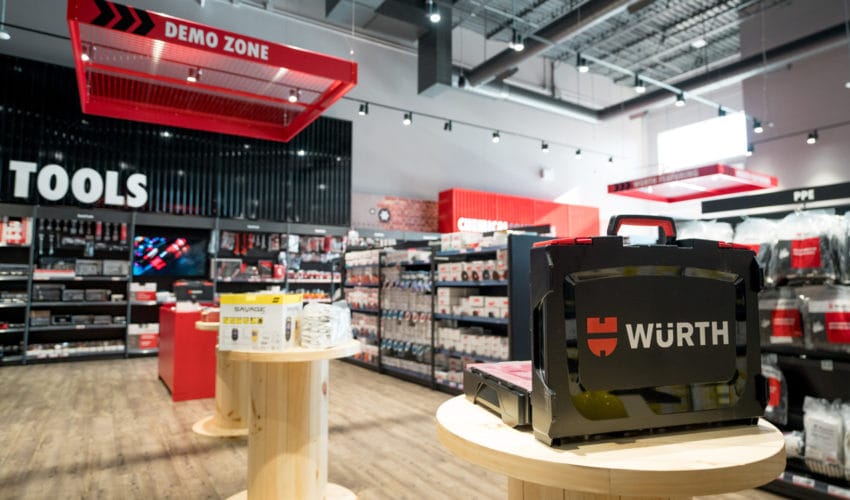 Wanzl 24/7-Store Würth Kanada