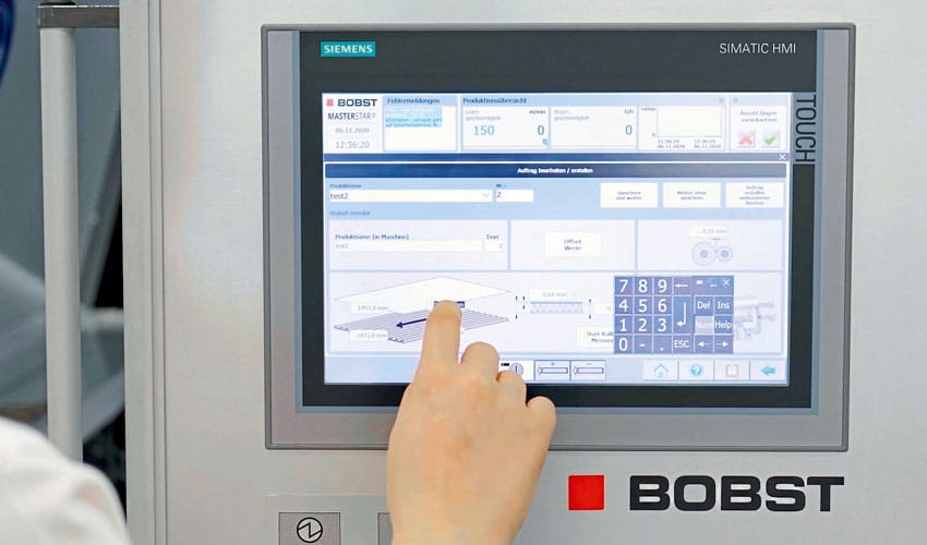 Die Masterstar zeichnet sich durch Digitalisierung und Automatisierung aus. Foto: Bobst