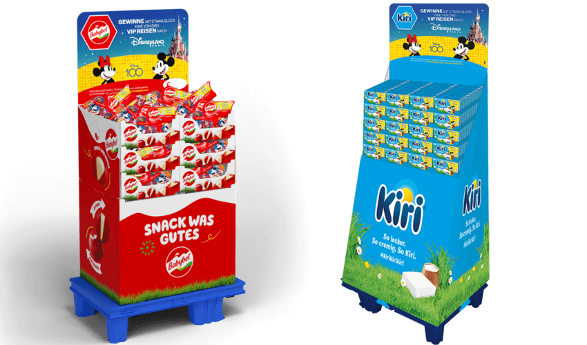 BelGruppe DisneyLook am POS display Magazin