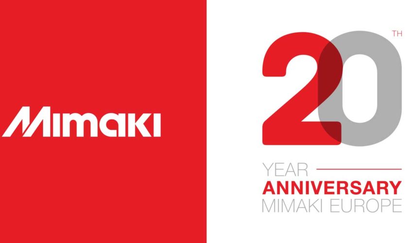 Mimaki Logo 20 Jahre
